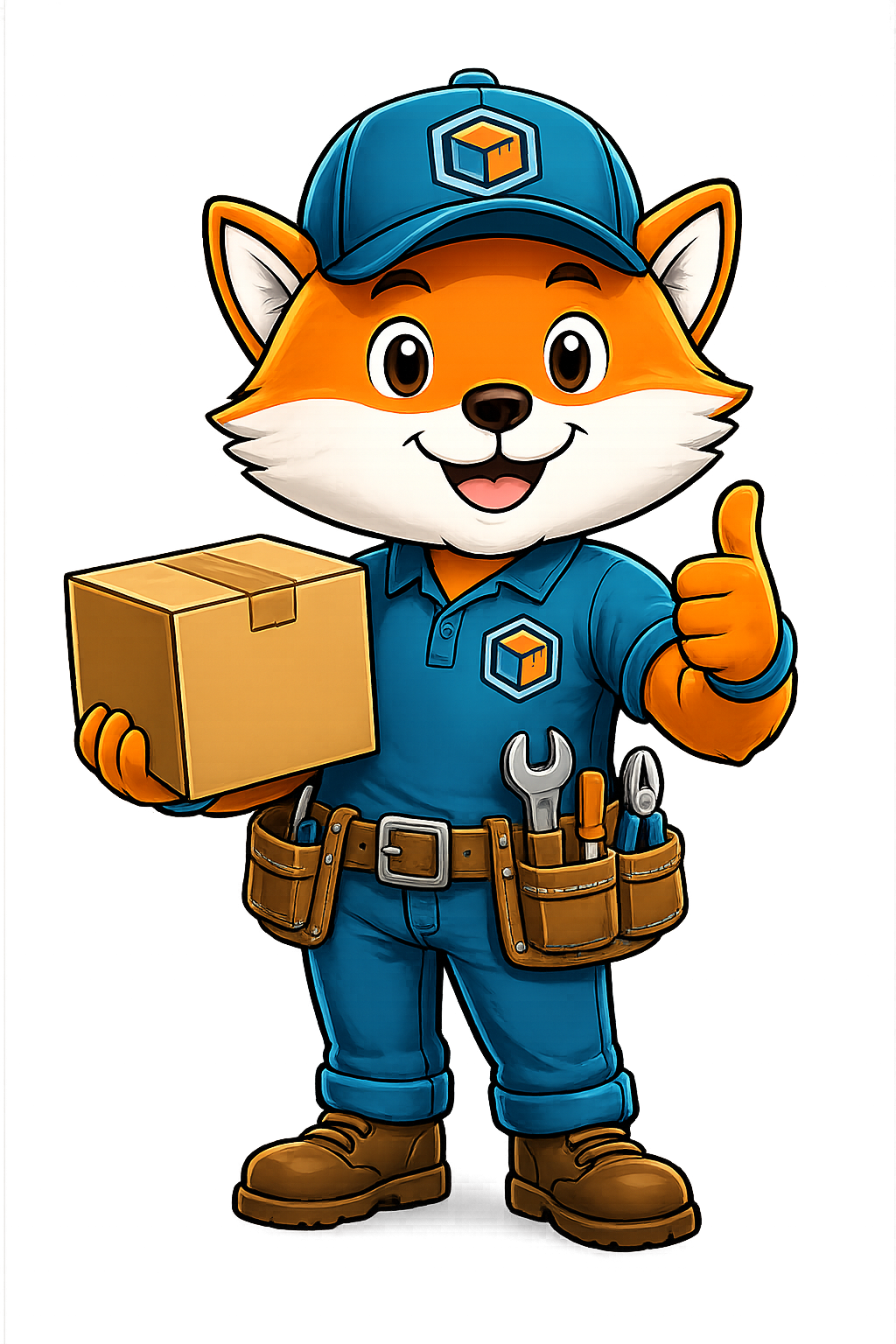 Pocket Freight operations mascot character
